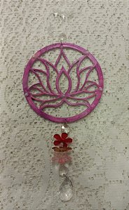 CORDÃO FLOR DE LOTUS MDF