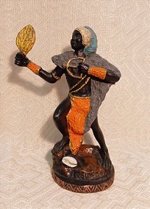 ORIXÁ LOGUNEDÉ - RESINA - TAM P - 15CM
