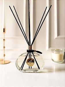 Difusor de Varetas Black Com Dourado 300 ml