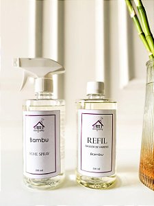 Kit Refil + Home Spray Bambu 500ml