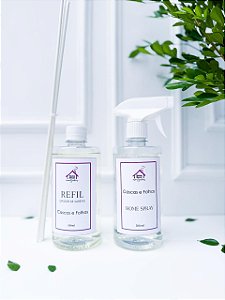 Kit Refil + Home Spray Cascas e Folhas 500ml