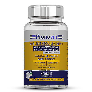 Pronovin Suplemento Vitamínico Kpriche Cresce Cabelo C/60