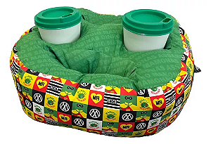 Almofada Porta Controle E Copo Mamonas Comic