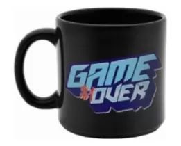 Caneca Preta De Ceramica Game Is Not Over