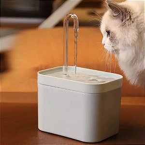 Fonte de Água Ultra-Silenciosa com Filtro: Dispenser Automático para Cães e Gatos