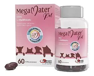 Suplemento Mega Mater Pet 60 Cápsulas - Agener União