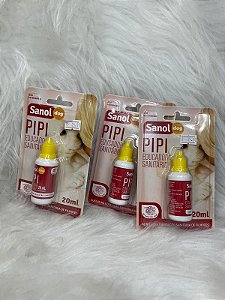 Sanol Dog Educador Sanitário Para Cães Pipi 20 Ml Branco