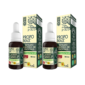Kit 2 Propomax® Extrato Aquoso de Própolis Apis Flora 30ml
