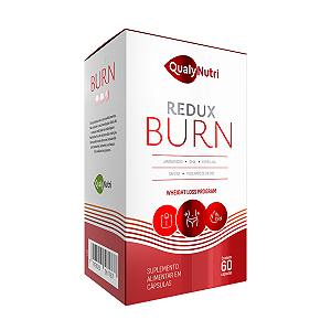 Redux Burn 500mg com 60 Cápsulas QualyNutri