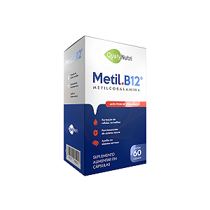 Metil B12 - Metilcobalamina 60 Cápsulas | QualyNutri
