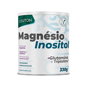 Magnésio Inositol com Glutamina e Triptofano Clinical Series 330g Sabor Maracujá Lauton