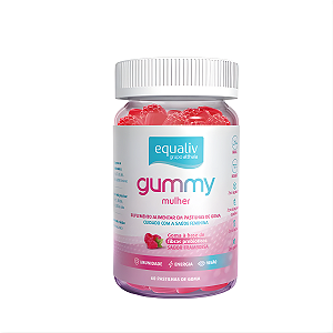 Equaliv Gummy Mulher 60 Unidades – Vitaminas e Minerais em Gomas para o Bem-Estar Feminino