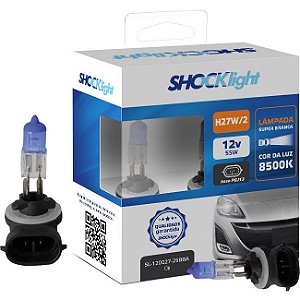 SHOCKLIGHT KIT LAMPADA SUPER BRANCA H27