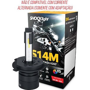 SHOCKLIGHT S14M NANO MOTO H4 6000K 12V 32W 3600LM