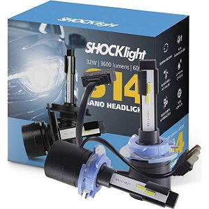 SHOCKLIGHT S14 NANO H15 6000K 12V 32W 3600LM
