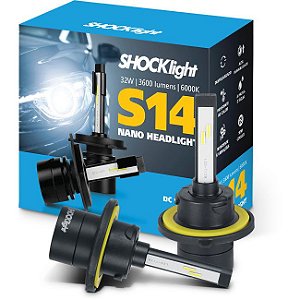 SHOCKLIGHT S14 NANO H13 6000K 12V 32W 3600LM