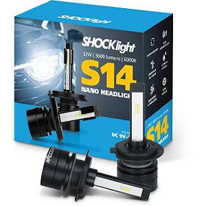 SHOCKLIGHT S14 NANO H7 6000K 12V 32W 3600LM