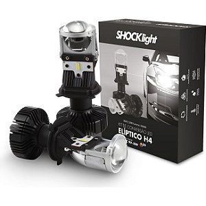 SHOCKLIGHT LED ELIPTICO H4 6500K 9-32V 36W 5200LM