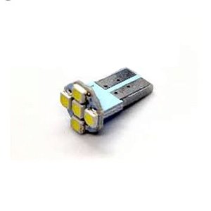 LAMPADA LED T10 4 LEDS SLIM 6000K 12V