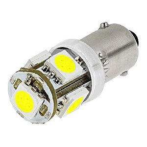 LAMPADA LED BA9S 69 5 LEDS TORRE 6000K 12V