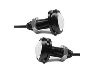 STROBO OLHO DE AGUIA 23MM AZUL 12V