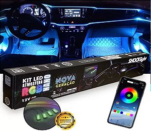 SHOCKLIGHT KIT ATMOSFERA 6X1 RGB 12V