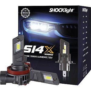 SHOCKLIGHT S14X NANO H11 6500K 12V 22W 5000LM