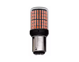 LAMPADA LED 1 POLO 144 LEDS VERMELHA 12-24V