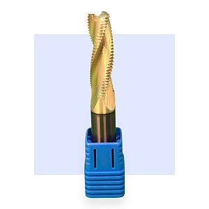 FRESA 16 MM X 50 3 CORTES ESPIRAL UP CUT SERRILHADA - MADEIRA - YIEX
