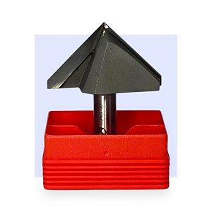 Fresa V-Bit 90° (ângulo de 45°) – Diâmetro 63 mm