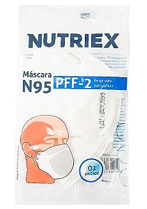 Máscara PFF2 (N95) S/Válvula Nutriex