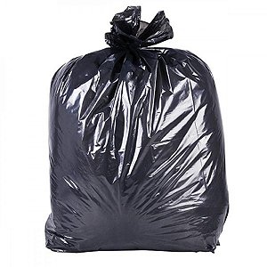 Saco Lixo Preto 70x80cm RAVA 100 Litros c/100