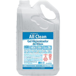 Álcool em Gel Antisséptico 70% 5L Audax