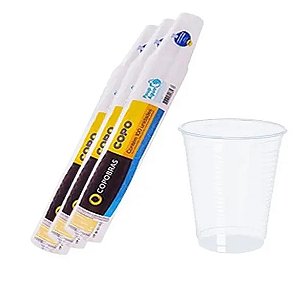 Copo Descartavel 180ml PP Pacote Com 100 Unidades Copobras