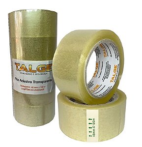 Fita Adesiva Transparente 48mm x 100m Talge (unidade)