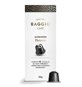 Baggio Café Aluminium Ristretto para Nespresso
