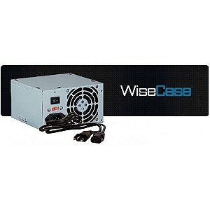 FONTE 220W REAL WS-500-P42S (BOX - C/CABO) WISECASE