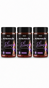 Kit Nutripower Slim Cápsulas Emagrecimento - tratamento 06 meses