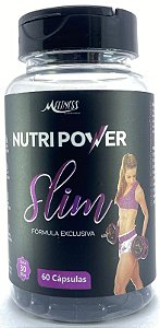Nutripower Slim Cápsulas Emagrecimento - tratamento 01 mês