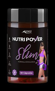 Nutripower Slim Cápsulas Emagrecimento - tratamento 01 mês
