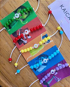 Kit Pulseira Divertidamente