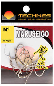 Anzol Technes Maruseigo Nickel - 10un