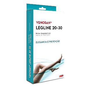 Meias Compressivas VENOSAN Legline Ponteira Aberta - AD - 20-30 Mmhg