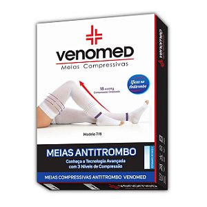 Meias Antitrombo 7/8 - VENOMED 15/21 MMGH Ponteira Aberta - DVA78