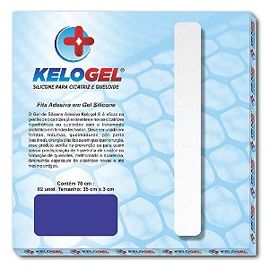 Fita em Gel de Silicone para Cicatriz- Kelogel  -  3cmx20cm
