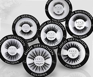 (6 unidades) HIGH DEFINITION EYELASHES - BLACK CÍLIOS