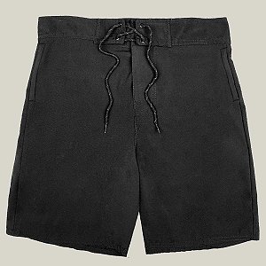 Boardshort Híbrido Preto Elastano Premium WSS Brasil Basic