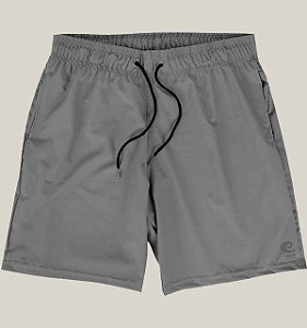 Boardshort Elastic Cinza Híbrido Elastano Premium WSS Icon