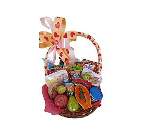 Cesta de Café da Manhã - Modelo Good 1 Romântica