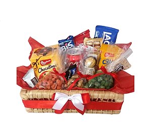 Cesta de Natal Modelo Encanto Artesanal